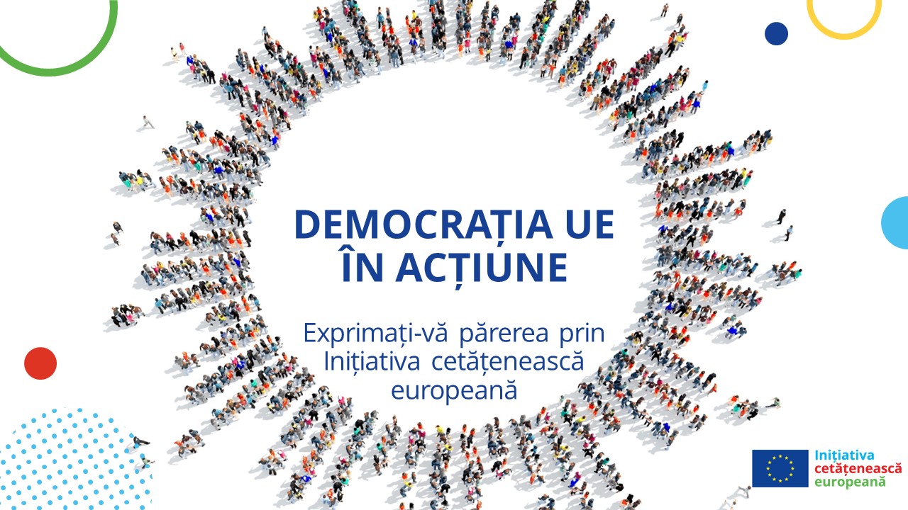 Democrația UE în acțiune - Exprimă-ți părerea cu inițiativa cetățenească europeană