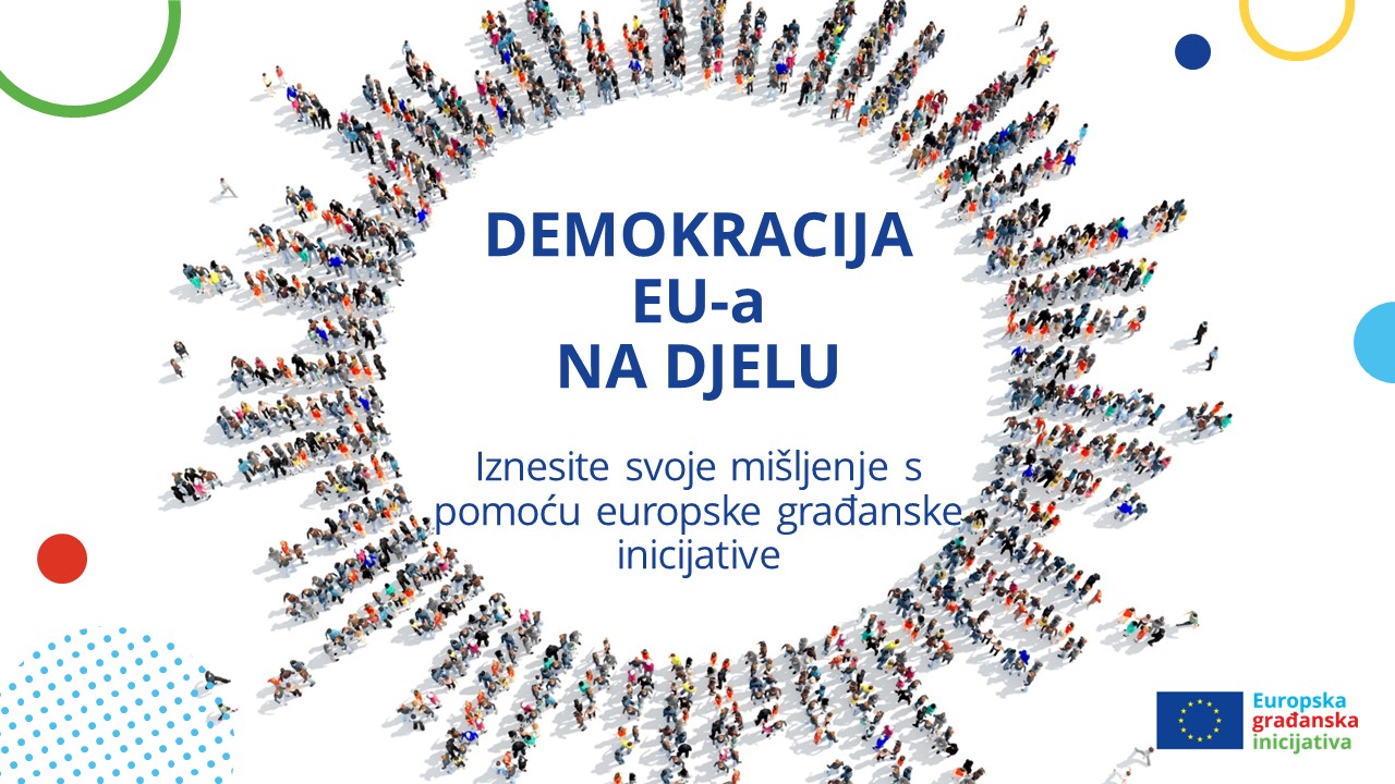Demokracija EU-a na djelu – Iznesite svoje mišljenje s pomoću europske građanske inicijative