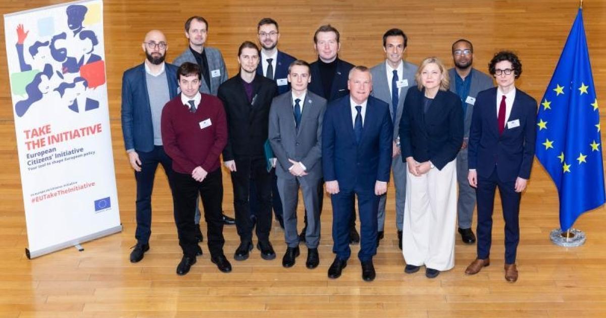 The European Commission receives the organisers of the 14th successful ...