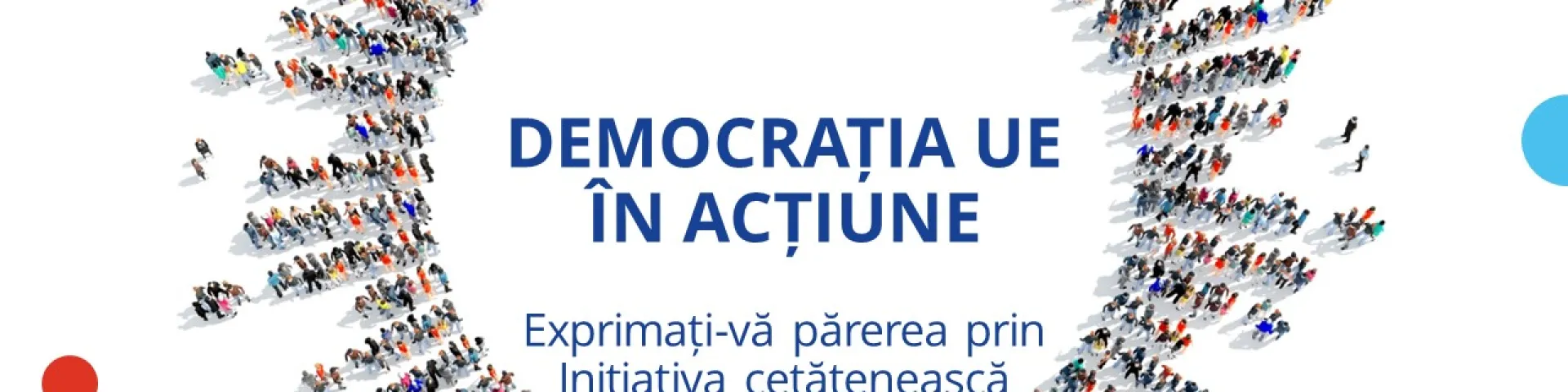 Democrația UE în acțiune - Exprimă-ți părerea cu inițiativa cetățenească europeană