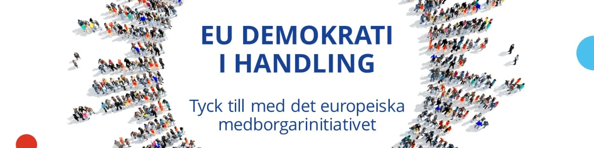 EU-demokrati i praktiken – Tyck till med det europeiska medborgarinitiativet