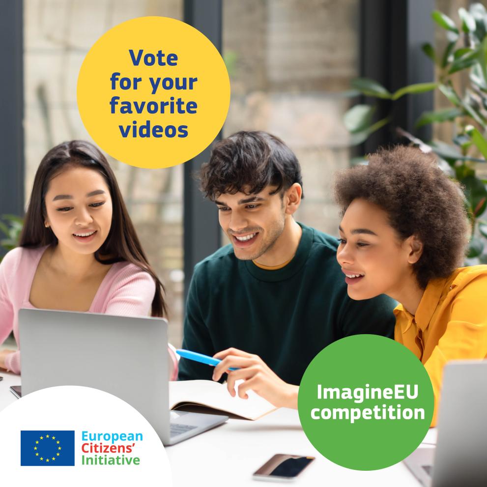 Public voting phase - ImagineEU competition