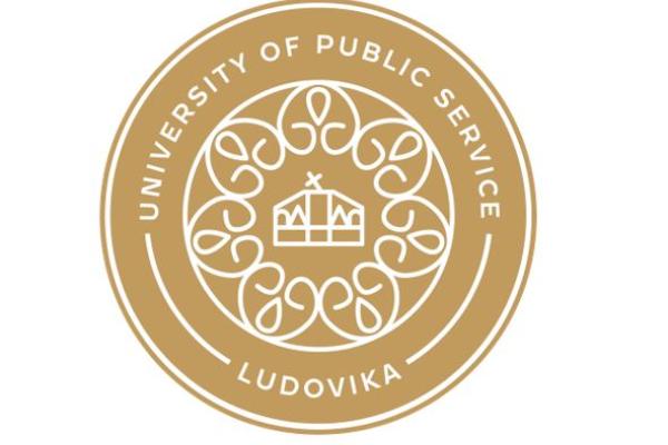 Logo of the University of Public Service Ludovika